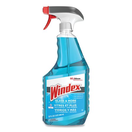 WINDEX Liquid Cleaners & Detergents, 32 oz, Fresh, Spray Bottle, 8 PK 322338